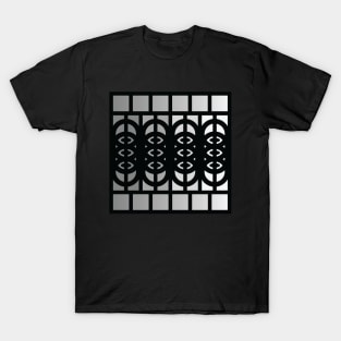 “Dimensional Cloning” - V.1 Grey - (Geometric Art) (Dimensions) - Doc Labs T-Shirt